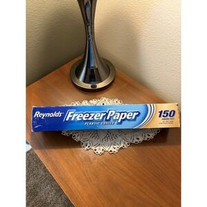 Unopened-Freezer  Paper Roll 2002 Vintage Food Grade 18", BBQ, Craft, Wrap